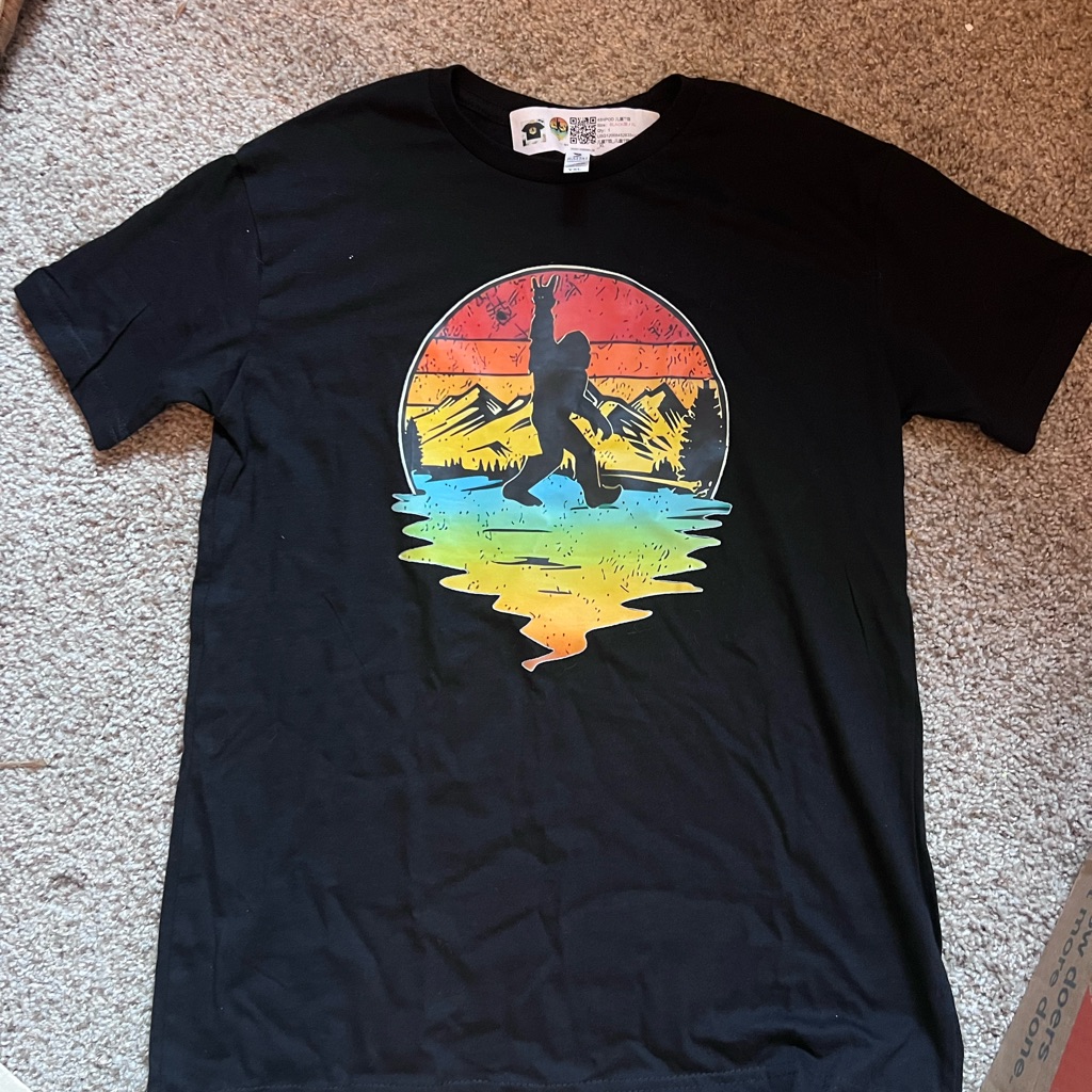 Boys Graphic T-Shirt With Bigfoot Design